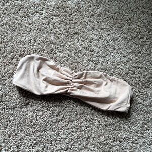 Large Nude Bandeau top